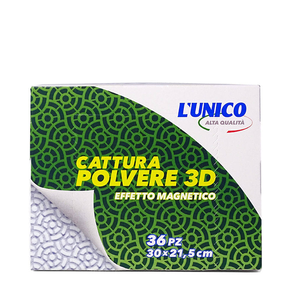 Cattura polvere 3D L'UNICO Alta Qualità Formato Standard